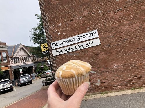 Lemon poppyseed muffins !  at Downtown Grocery in Wausau