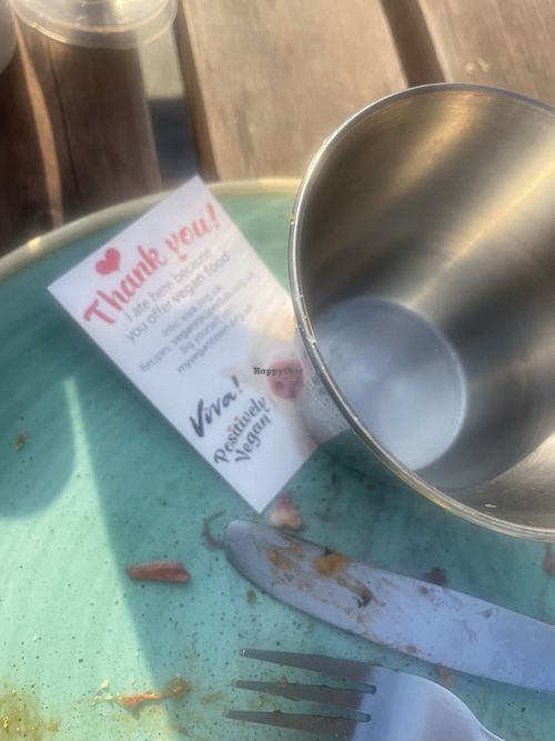 Clean plate wouldn’t waste a drop  at The Fox - Excel in East London