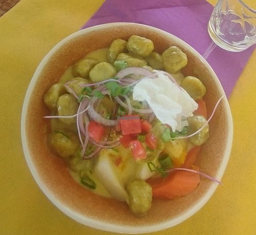 Dombré de bananes jaunes at Restaurant Les Arômes Martinique in Le Carbet