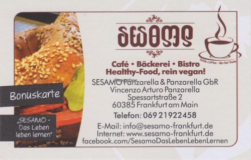 Sesamo at Sesamo in Frankfurt