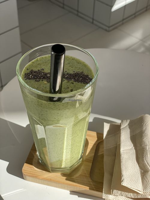 Green smoothie. Very delicious!   at Fast Fresh by SKCO - J P Laurel in Davao City