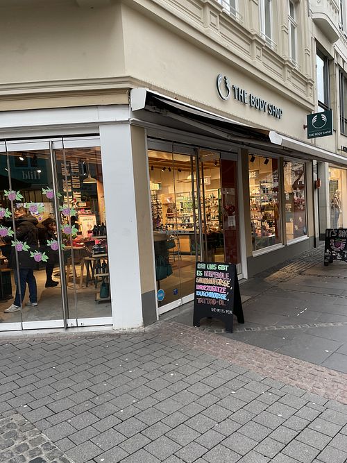 Store outside   at The Body Shop in Bonn