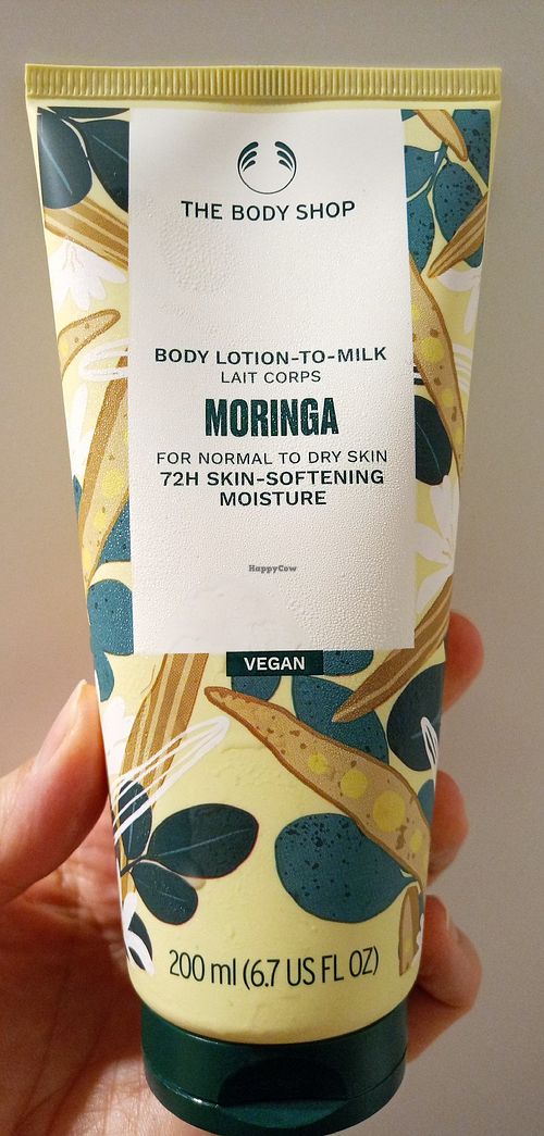 Nice flowery scent at The Body Shop in Vienna