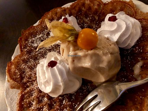 waffle yeah at Symbiose in Leipzig