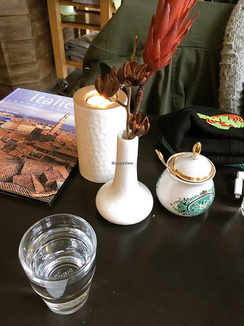 table at Symbiose in Leipzig