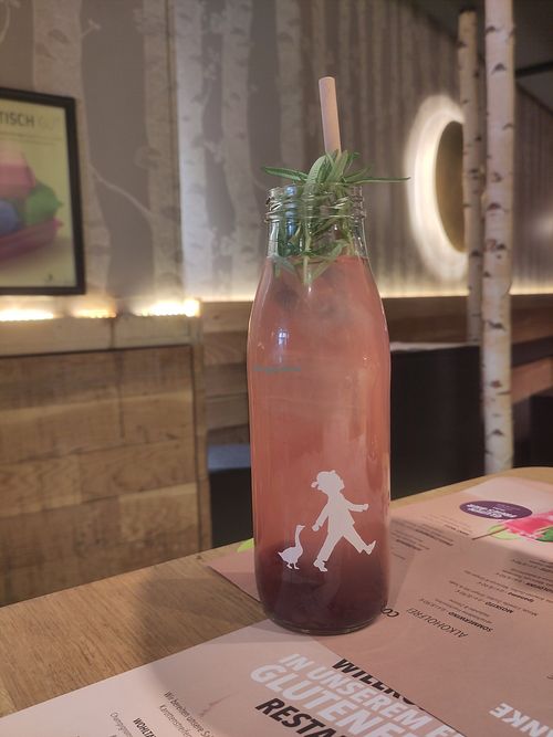 House lemonade at Hans Im Glück - Türkenstraße in Munich