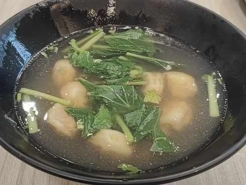 Wanton soup at Kale by KangSu 康素 @ The Adelphi in Central Singapore