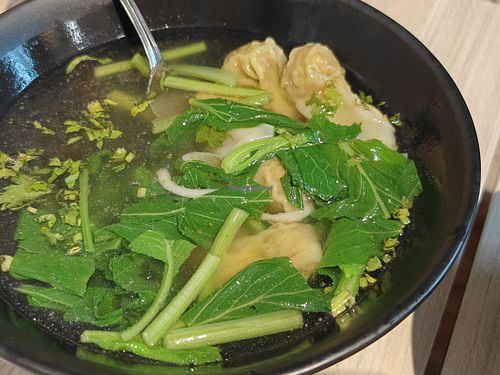 Wanton Soup | 云吞汤 at Kale by KangSu 康素 @ The Adelphi in Central Singapore