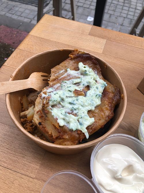 Soutzoukaki, was rather nice1 at Mushroom in Thessaloniki