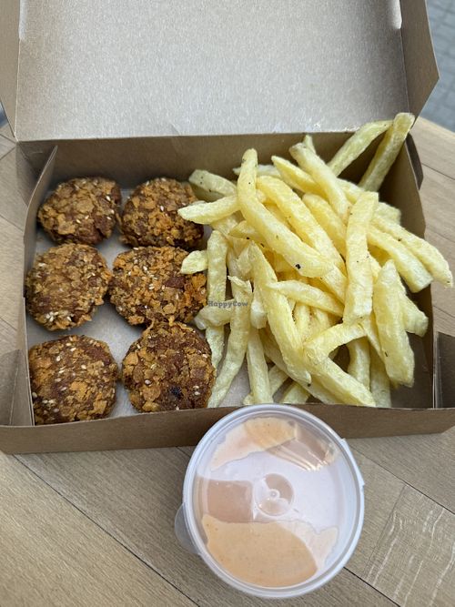 Chicken bites  at Mushroom in Thessaloniki