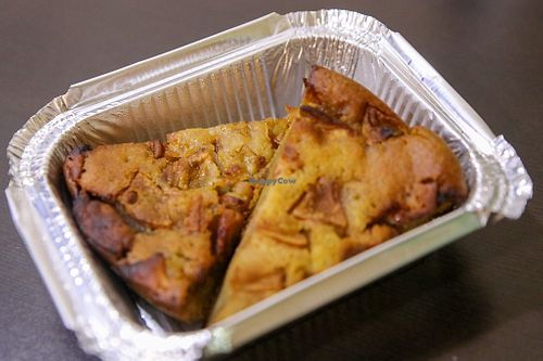 apple pie at Love Thyself Vegan Kitchen in St Georges