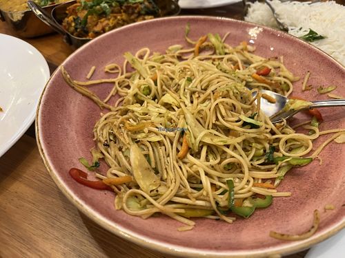 Veg Hakka Noodles $18.95  at Laddu Gopal Pure Vegetarian Restaurant in Truganina