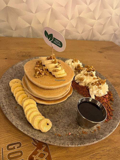 New York pancakes at Godis Dulce Poder in Murcia