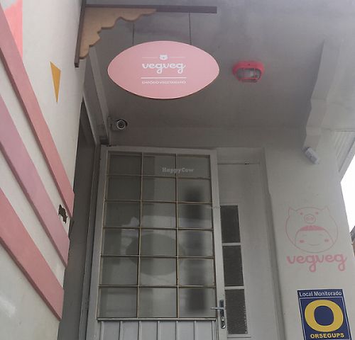 main entrance  at Veg Veg in Curitiba