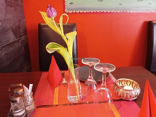 restaurant interior at Tasty India in Cologne