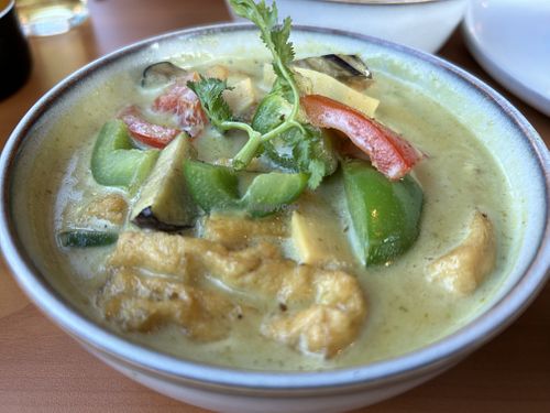 Green tofu curry   at Banrai Thai Restaurant in Darlington