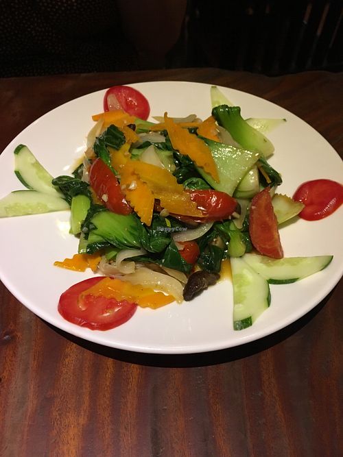 Fried Rice Noodle with Vegetables  at Gecko - Hang Quat in Hanoi