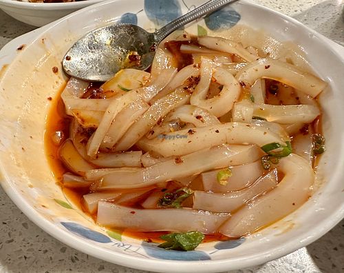 Spicy and Numb Cold Jelly  at Chong Qing Special Noodles  in San Gabriel