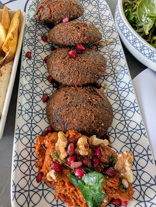 Fried kibbeh at Al Safadi in Abu Dhabi