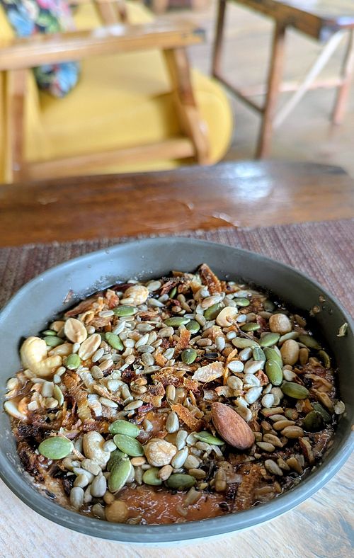 Smoothie Bowl at KAMIAVAN The Vegetarian Eatery in Corn Islands