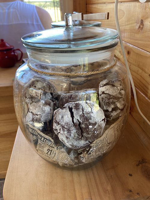 Chocolate cookies  at RURAL in Cochamo