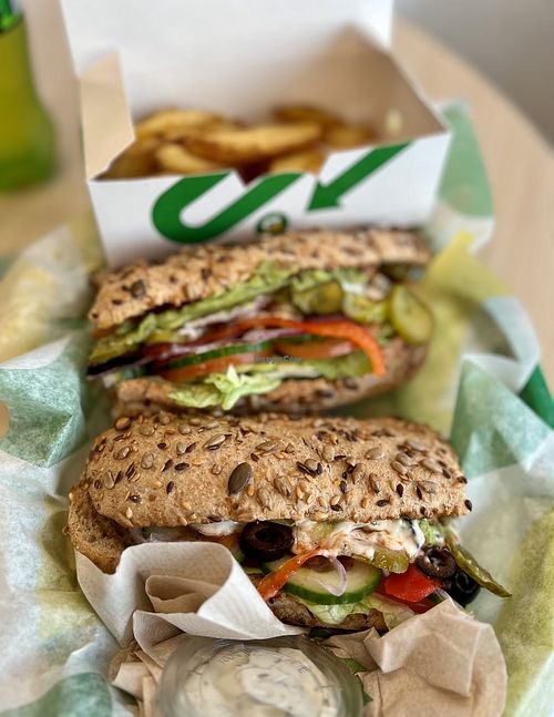 Vegan teriyaki   at Subway in Gross Gerau