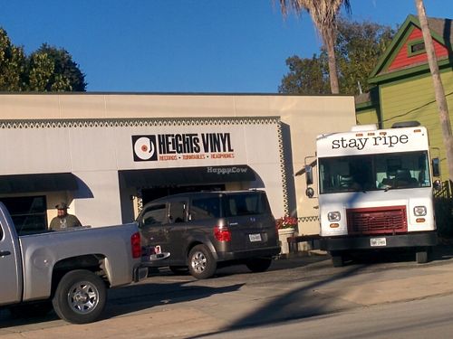 RIPE's food truck at Heights Vinyl for Vegan Drinks Houston at Verdine - Food Truck in Houston