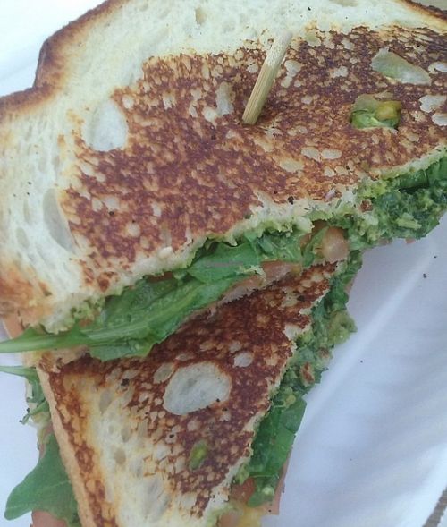 Caprese sandwich at Verdine - Food Truck in Houston