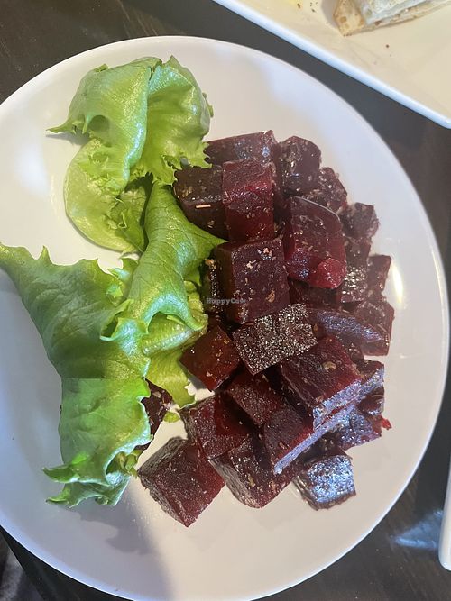 Roasted beets   at Olives A Greek Kitchen in Manteo