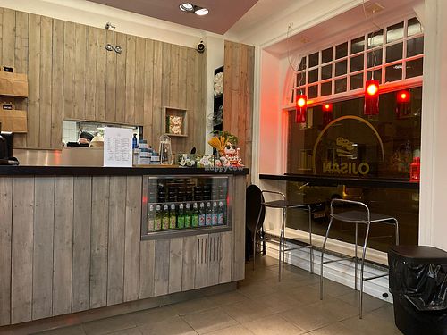 Restaurant space  at Ojisan Sushi in Malmo