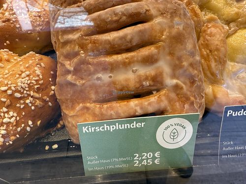  cherry danish  at Steinecke in Berlin