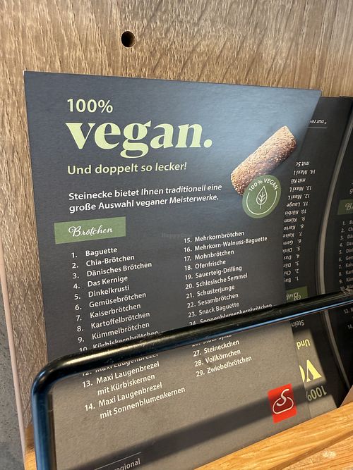 sign  at Steinecke in Berlin