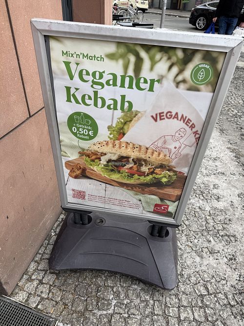 sign  at Steinecke in Berlin