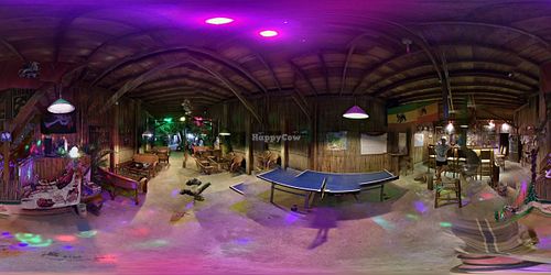 Bamboo Bar Vegetarian restaurant Sihanoukville cocktail bar Cambodia at Bamboo Bar & Vegetarian Restaurant in Sihanoukville