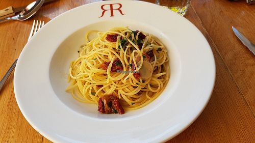 Spaghetti at Riccardo's Italian Restaurant in South West London
