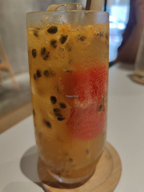 Homegrown Gac and Passionfruit Mojito at Towzen - Kuala Lumpur in Kuala Lumpur