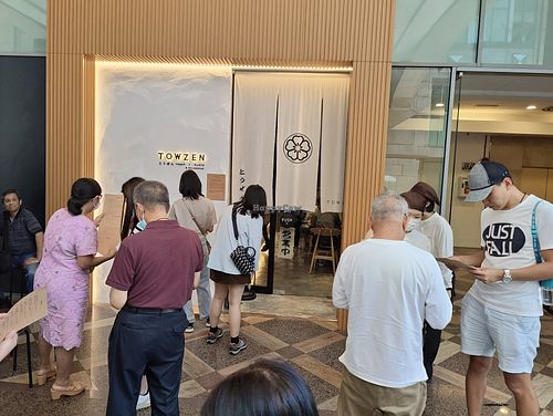 Queue outside the restaurant at Towzen - Kuala Lumpur in Kuala Lumpur