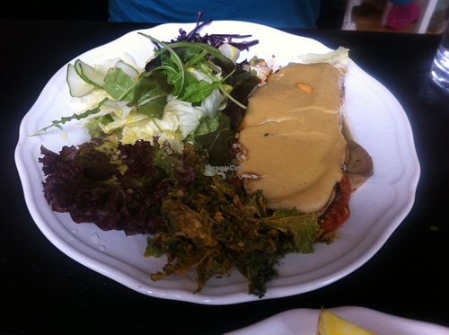 Raw lasagna at Raw in Helsingborg