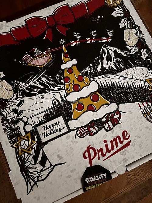   at Prime Pizza in Los Angeles