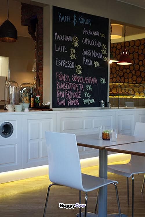 GLO coffee and cake  at Glo - Laugavegur in Reykjavik