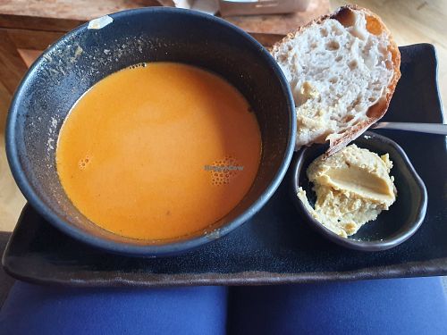 Soup of the month Aug 2019. at Glo - Laugavegur in Reykjavik