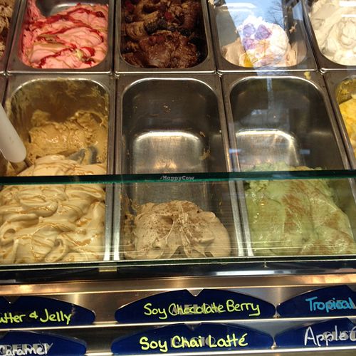 vegan gelato :) at Humani-T Cafe - Downtown in Halifax