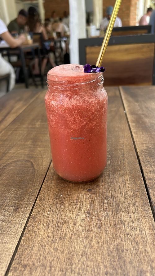 water melon juice😍  at Lost Paradise in Mirissa