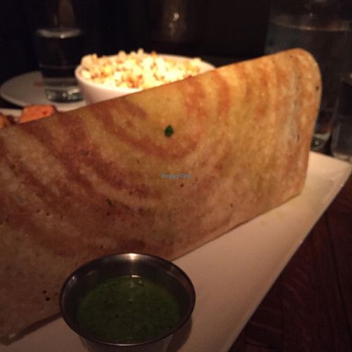 vegan dosa at Linger in Denver