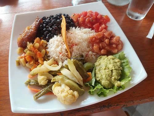 Vegan casado at Soda Viquez in La Fortuna