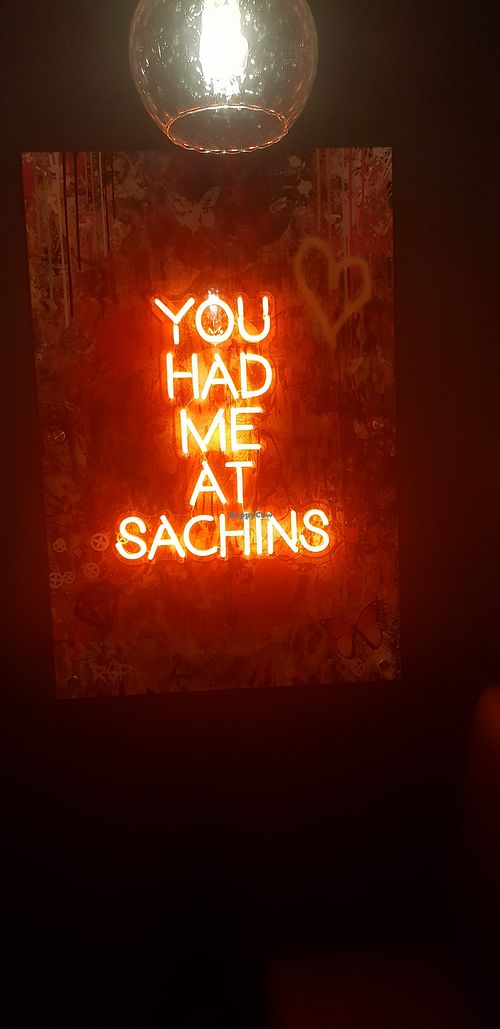 Decor at Sachins in Newcastle Upon Tyne