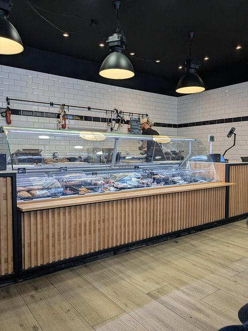 Deli counter  at Die Vegane Fleischerei - Frauenstraße in Munich