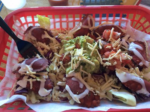 Veggie empanditas, so good!  at El Cantaro Vegan Mexican Restaurant in Monterey