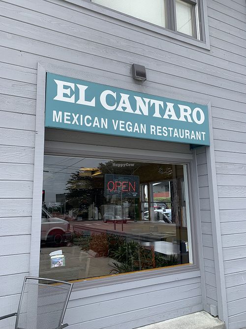 Outside   at El Cantaro Vegan Mexican Restaurant in Monterey