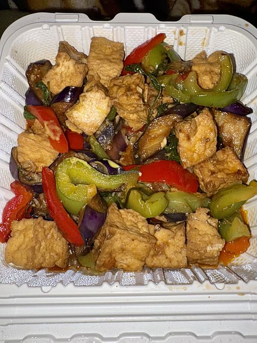 Spicy eggplant   at I'yara Thai Cuisine  in Auburn